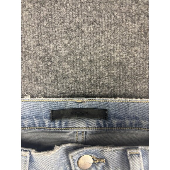 Joe's Jeans The Lara Jeans Womens 27 Mid Rise Cigarette Crop Ripped Knee - Picture 2 of 10